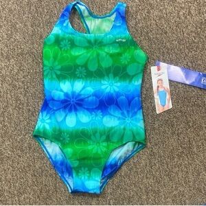 Speedo Kids Bathing suit - Blue and Teal NEW WITH TAGS